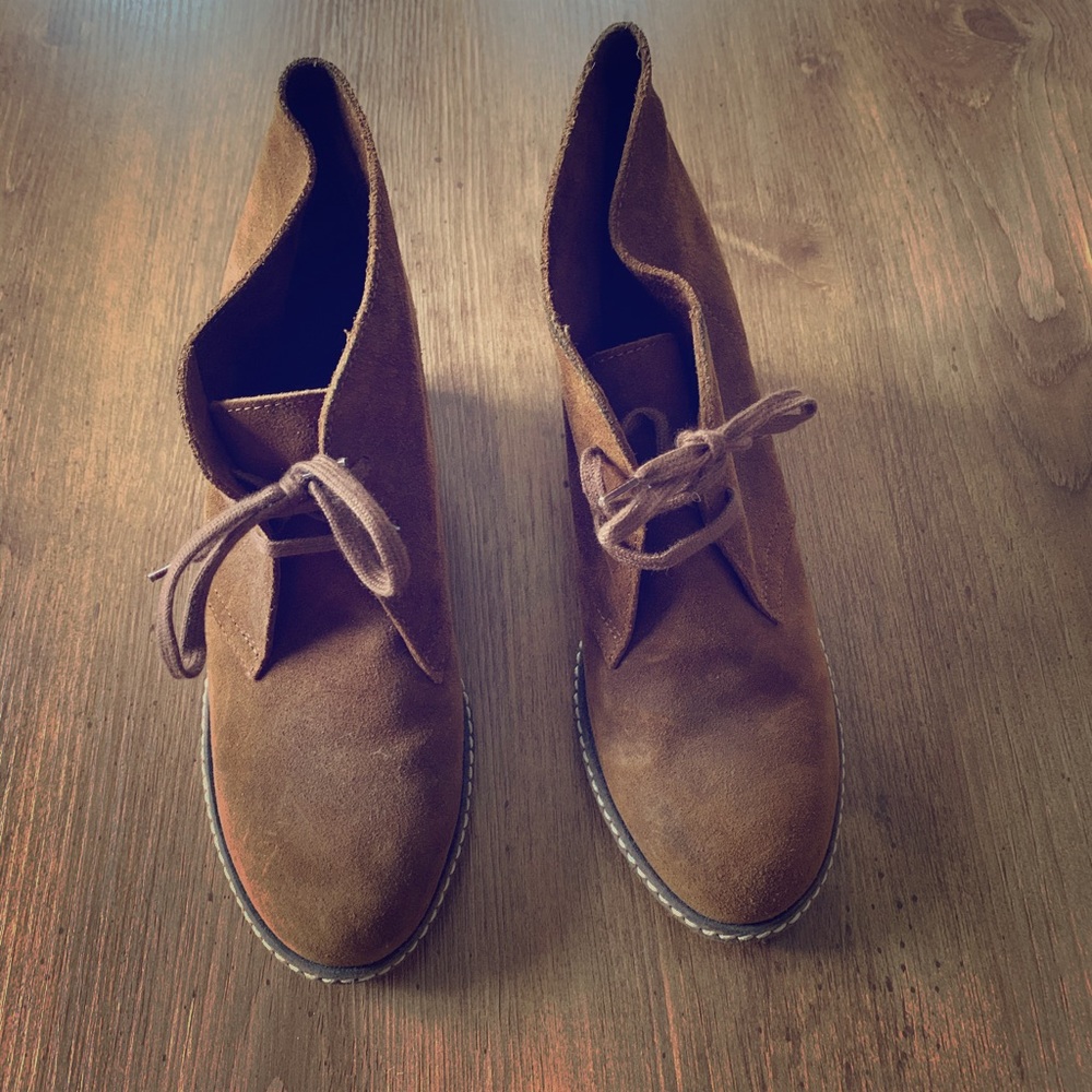 Jcrew wedge booties